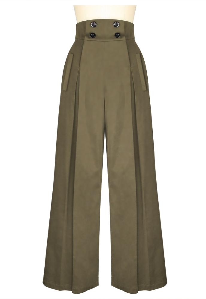 Vintage Men's Pants 37 Plaid Polyester 60's / 70's Pants High